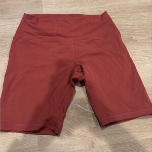 Lululemon biker shorts 8’